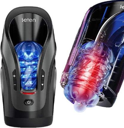 Luxury-Pro Automatic Telescopic 75MM Thrusting Automatic Stroking Machines Male Masterburbatar Suction Adult Toy Auto Bj Pocket Puzzy Man Masturebstor Electric Sweater Silicone